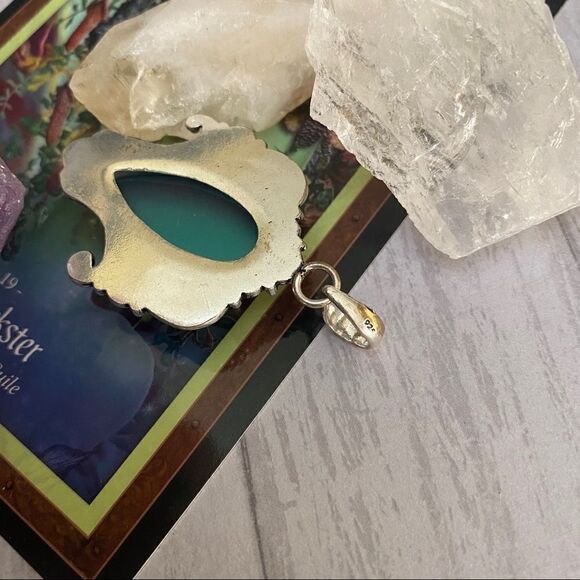 Mystic rainbow Topaz ethnic style Gemstone Pendant - Picture 8 of 8